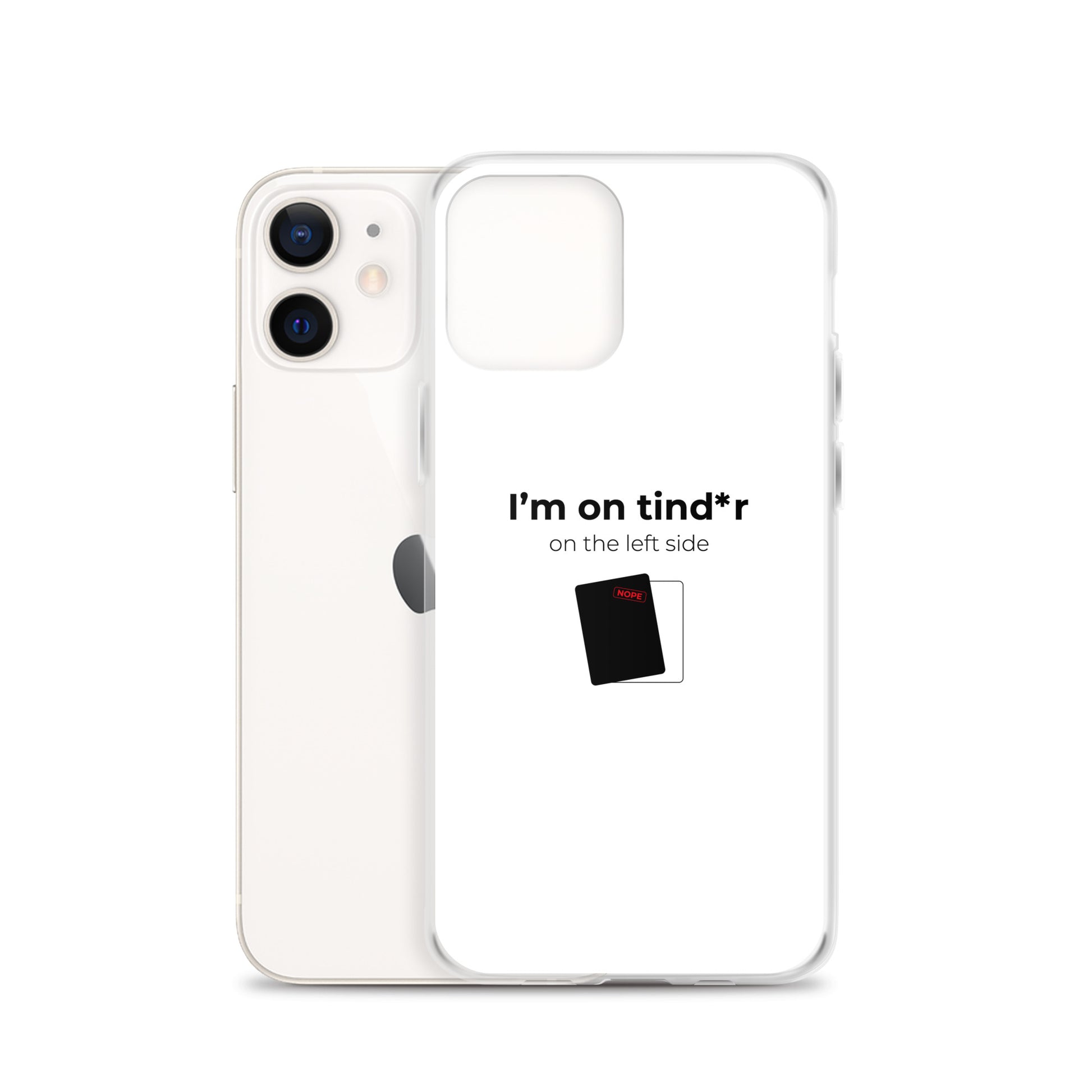 Coque iPhone I'm on tind*r on the left side - Sedurro