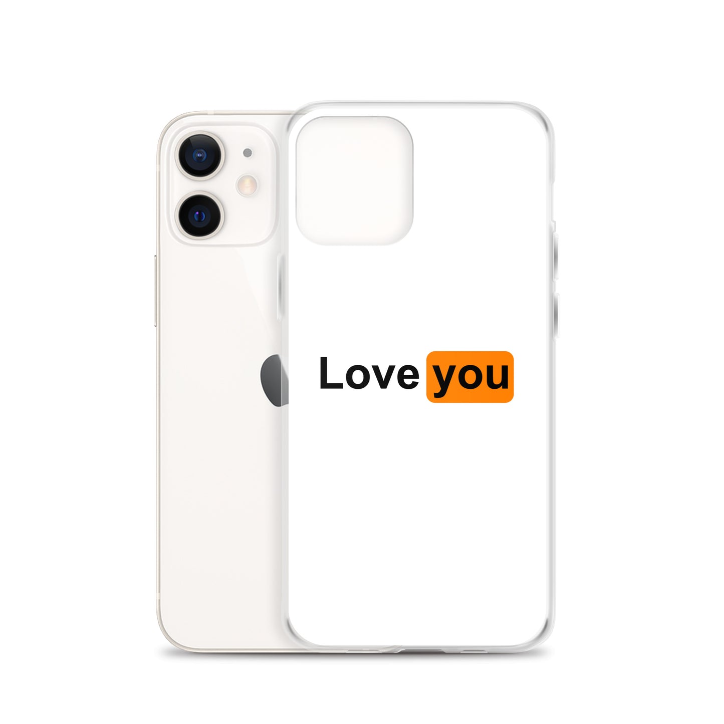 Coque iPhone Love you logo PH - Sedurro