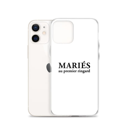 Coque iPhone Mariés au premier ringard - Sedurro