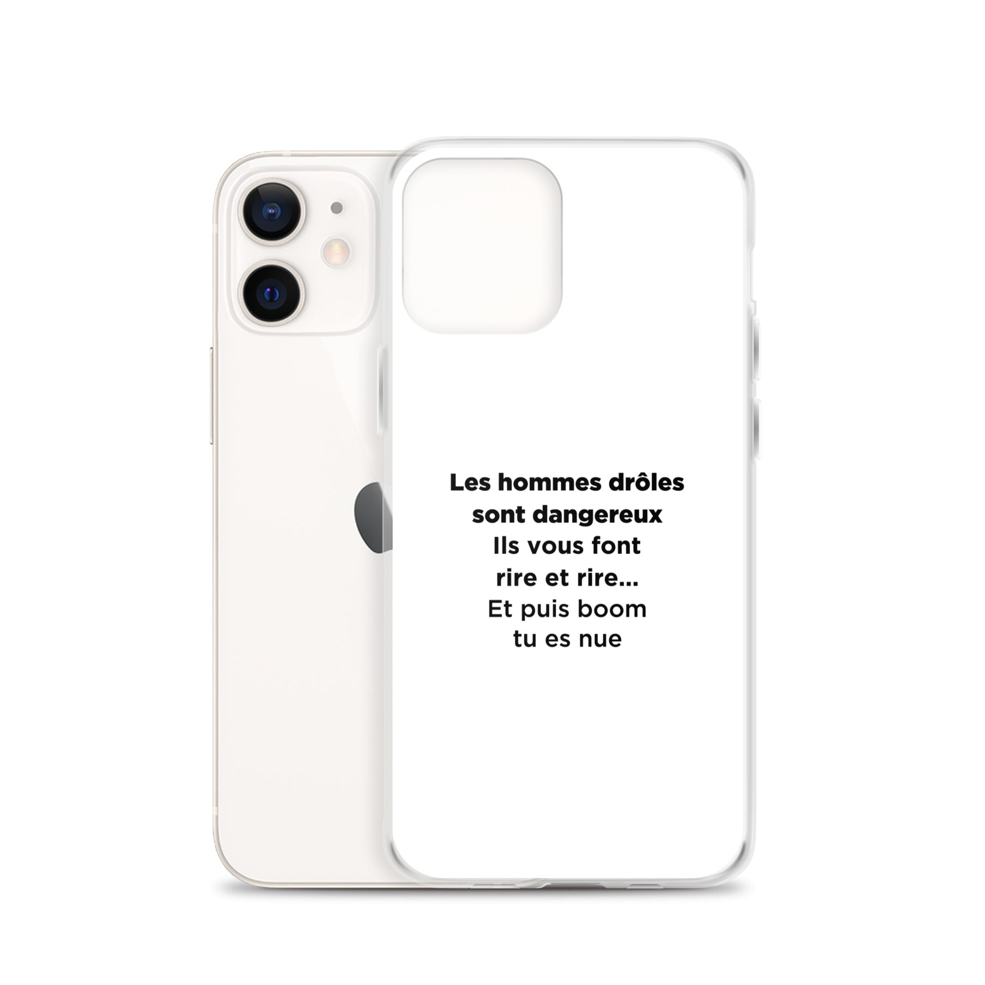 Coque iPhone Les hommes drôles sont dangereux - Sedurro