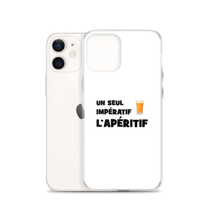 Coque iPhone Un seul impératif L'apéritif - Sedurro