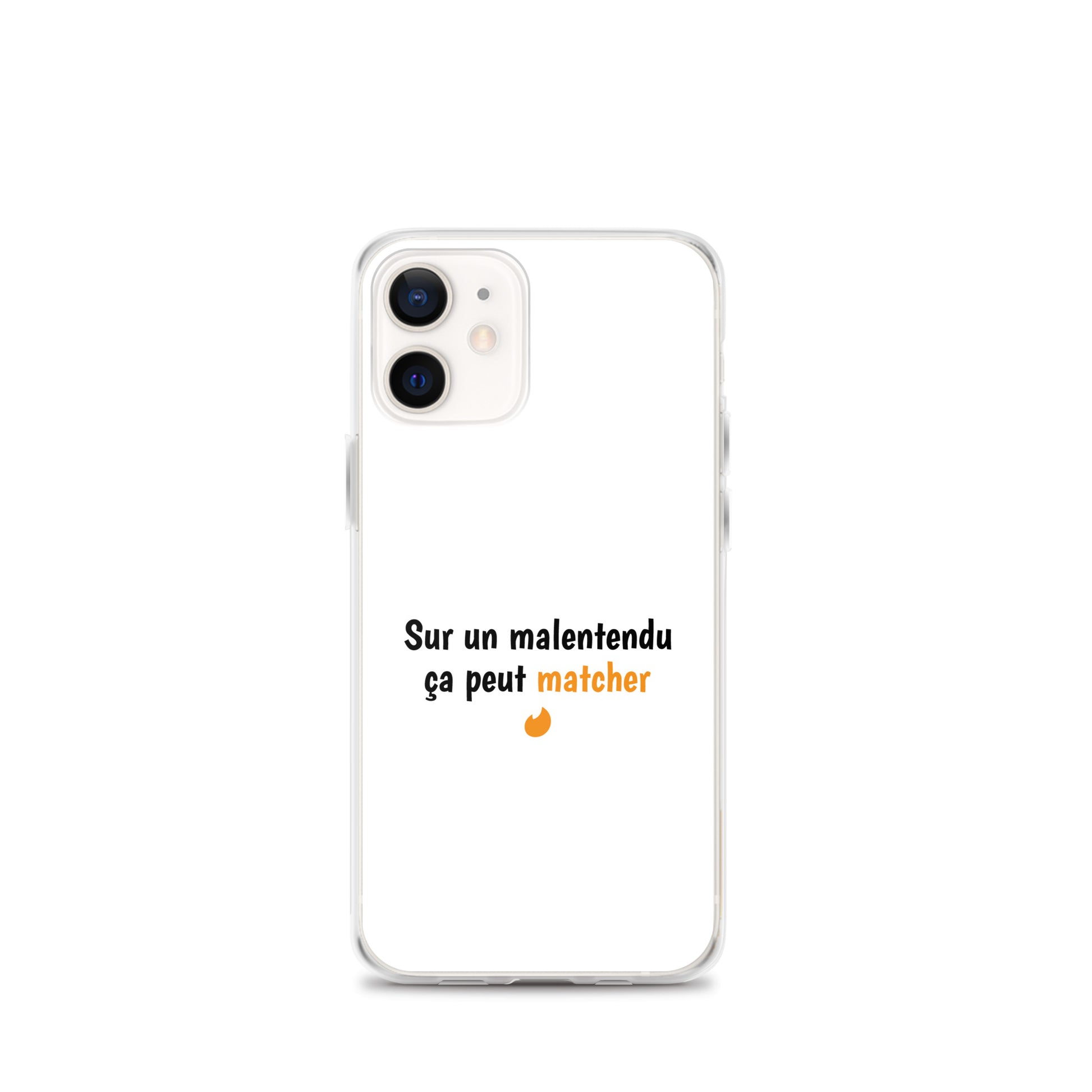 Coque iPhone Sur un malentendu ça peut matcher - Sedurro