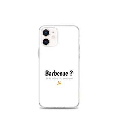 Coque iPhone Barbecue je ramène ma saucisse - Sedurro