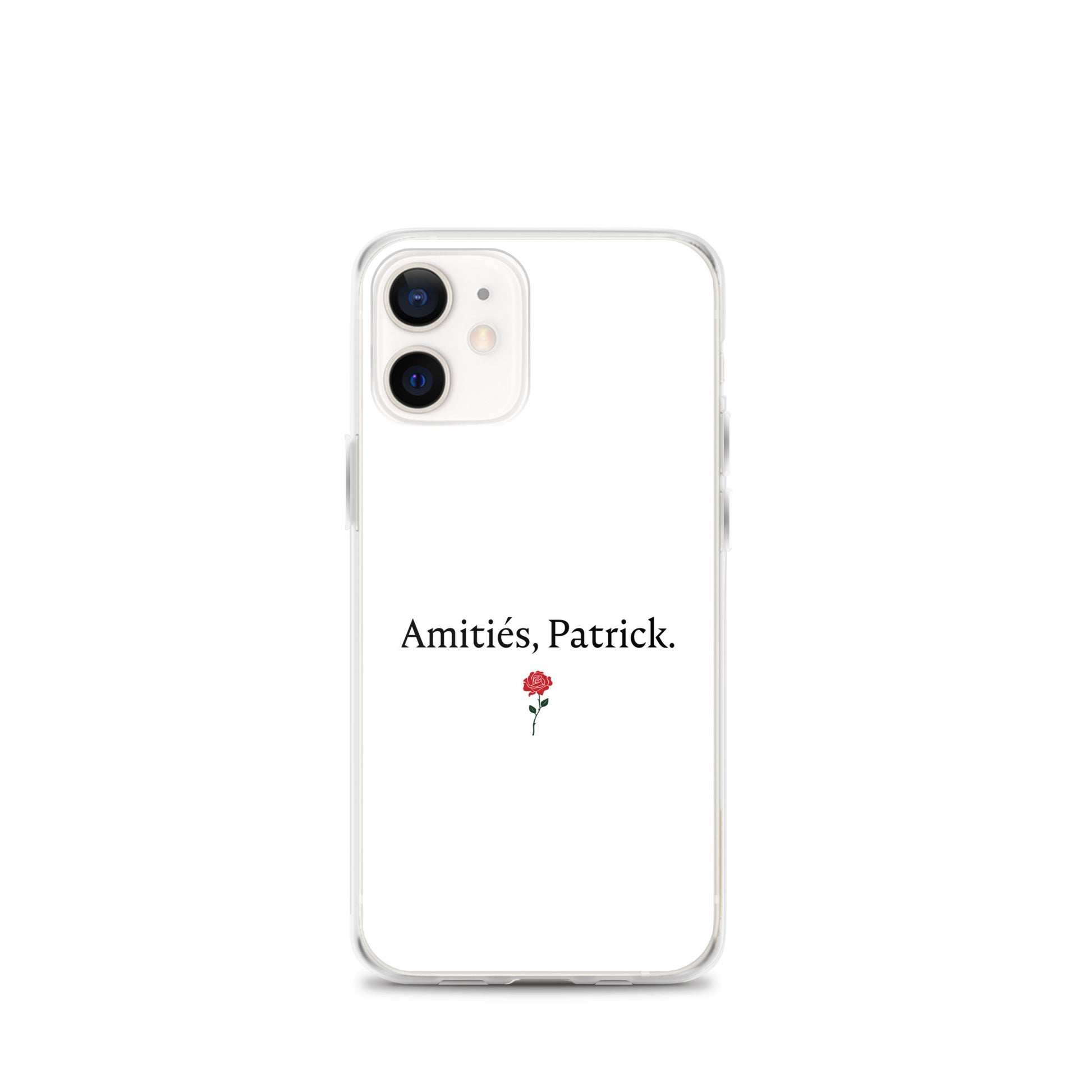 Coque iPhone Amitiés Patrick iPhone 12 mini - Sedurro