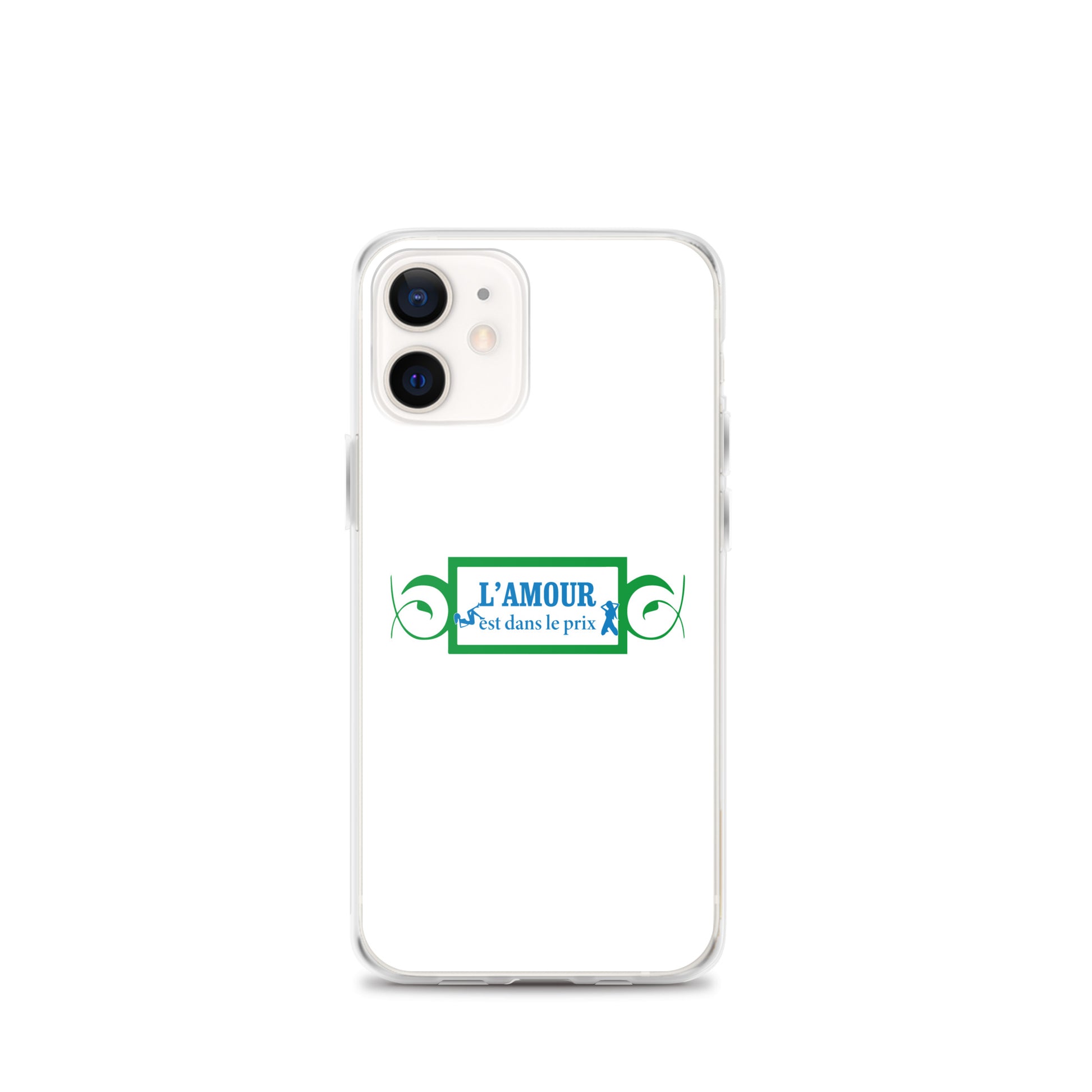 Coque iPhone L'amour est dans le prix iPhone 12 mini - Sedurro