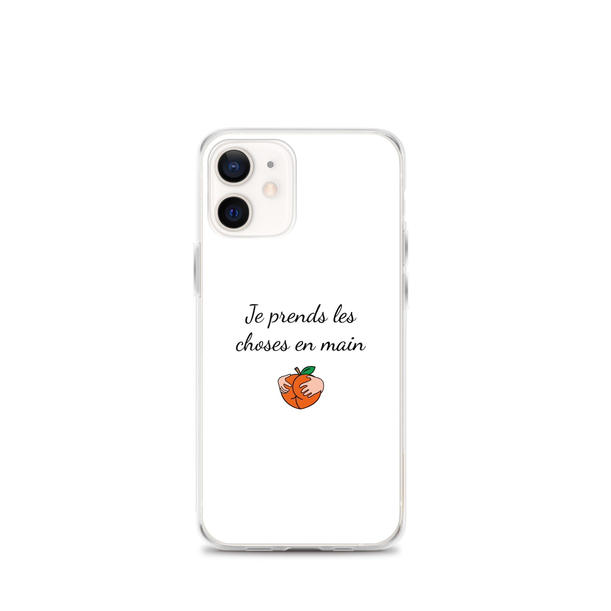 Coque iPhone Je prends les choses en main iPhone 12 mini - Sedurro