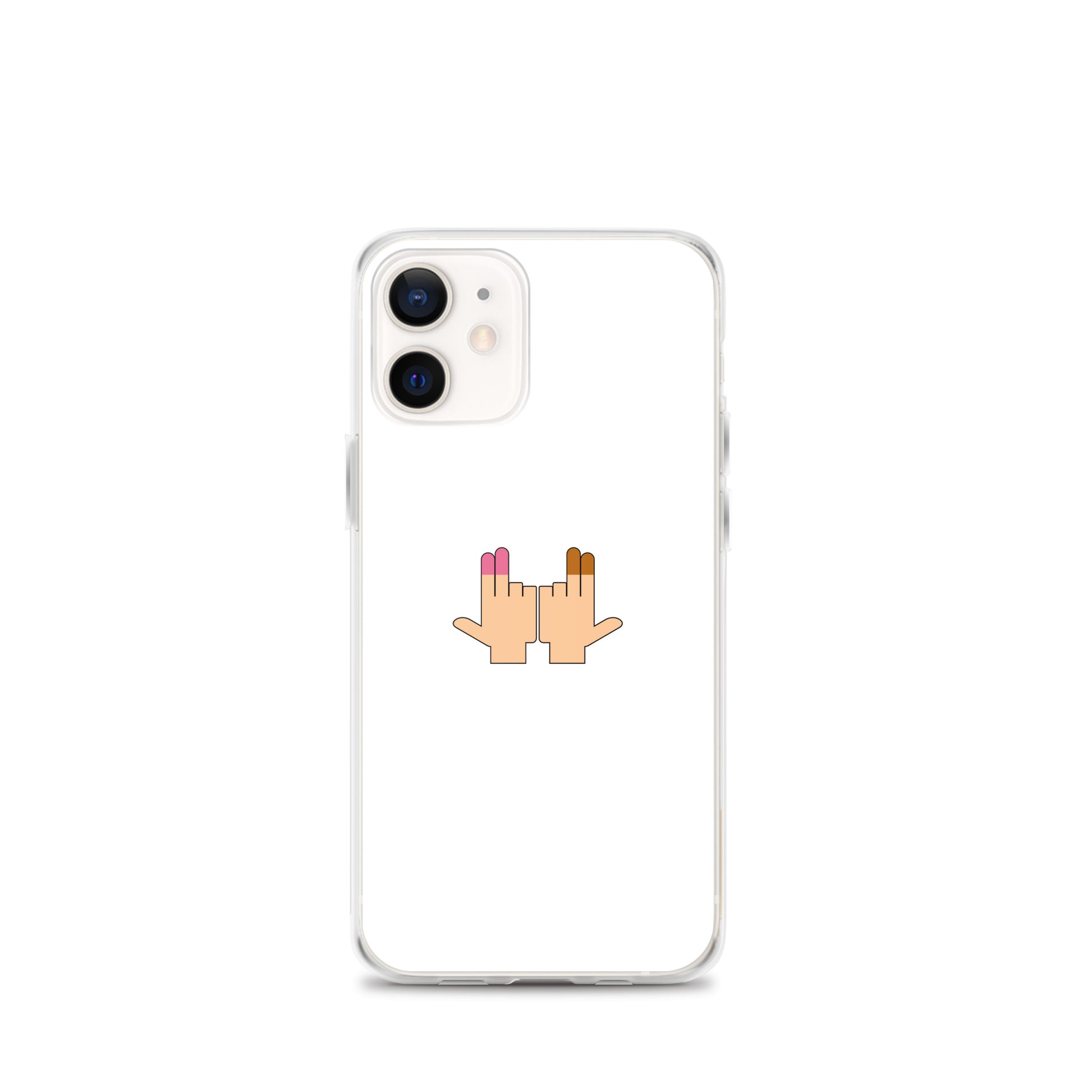 Coque iPhone DP Double péné signe du J seul iPhone 12 mini - Sedurro