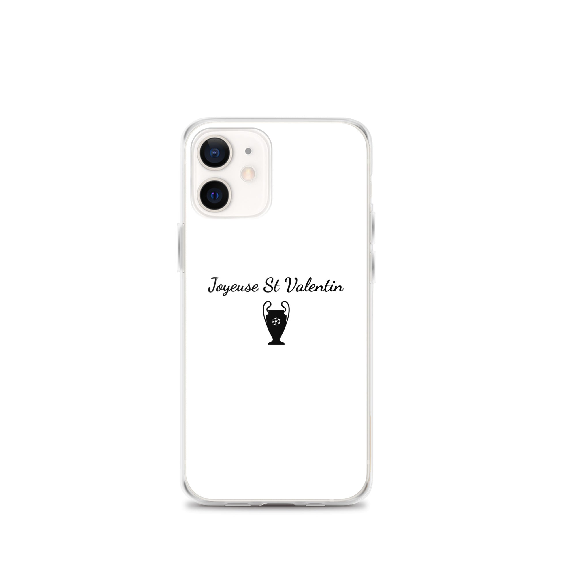 Coque iPhone Joyeuse Saint Valentin Ligue des Champions iPhone 12 mini - Sedurro