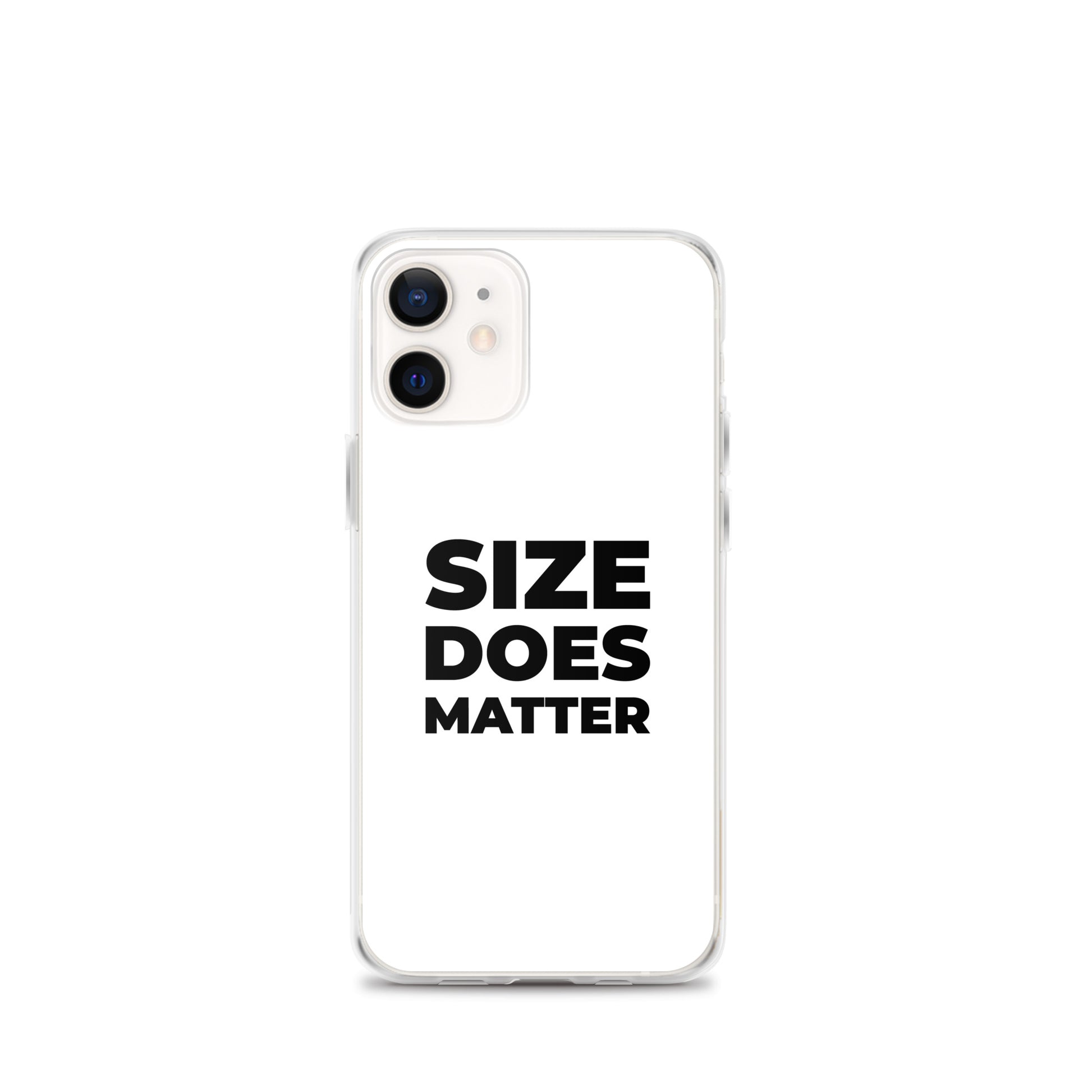 Coque iPhone Size does matter iPhone 12 mini - Sedurro