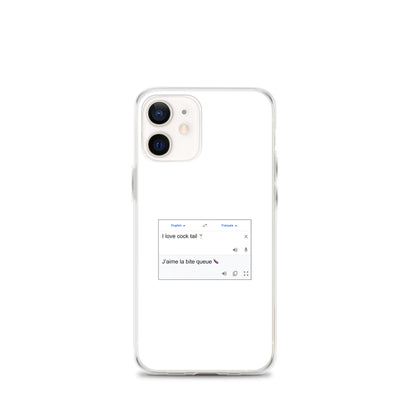 Coque iPhone Traduction cocktail - Sedurro