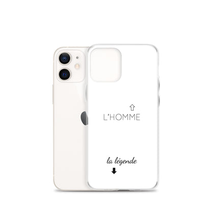 Coque iPhone L'homme et la légende iPhone 12 mini - Sedurro