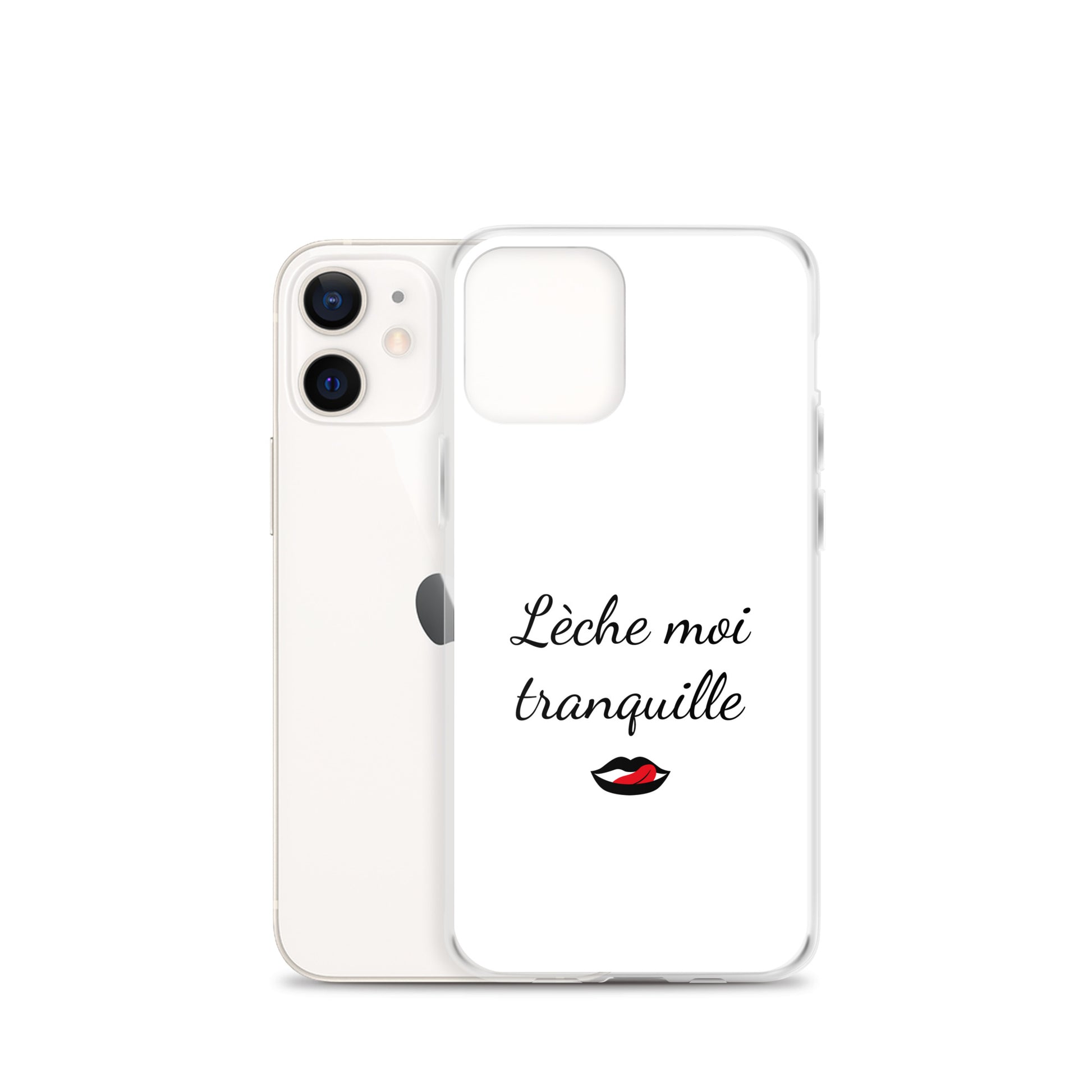Coque iPhone Lèche moi tranquille iPhone 12 mini - Sedurro