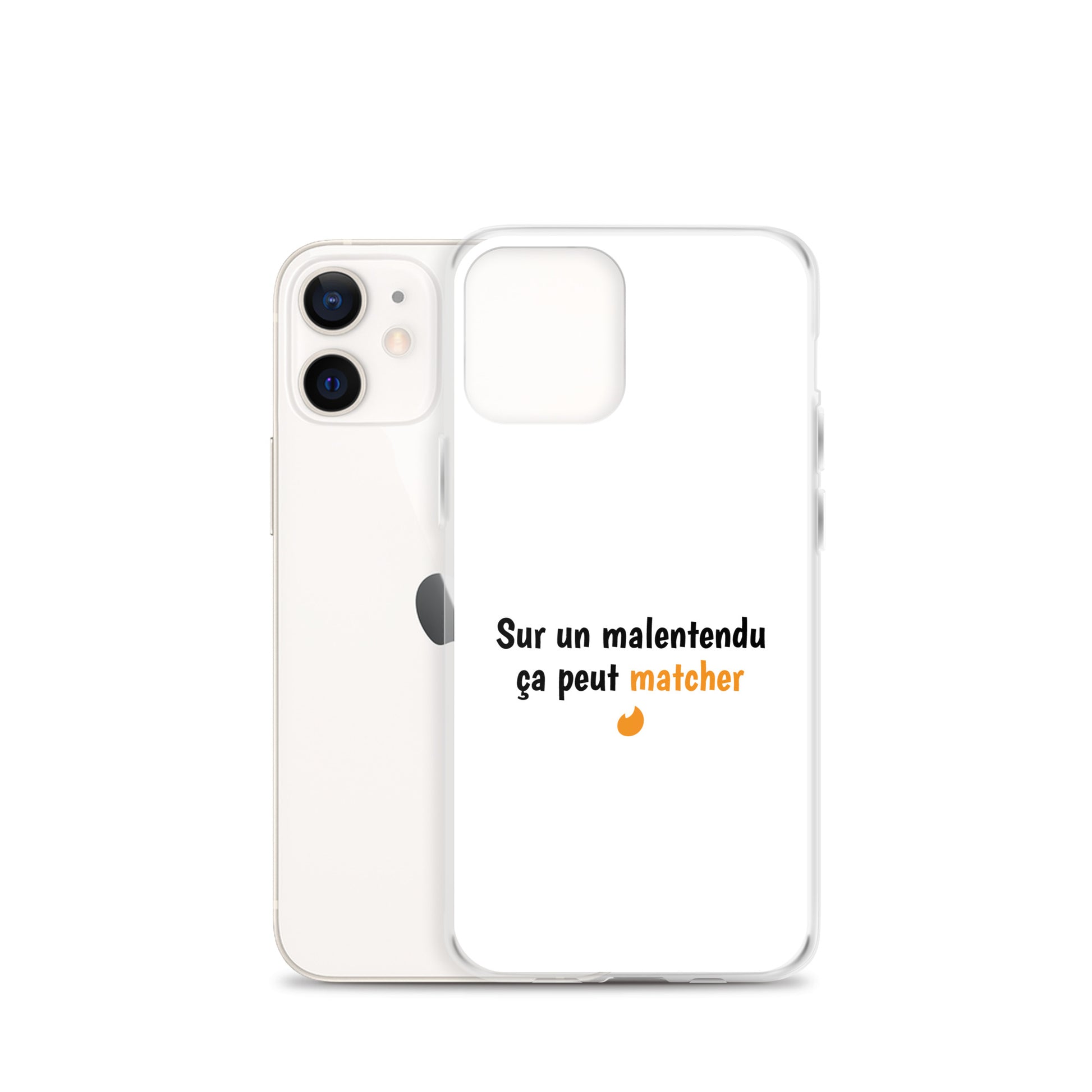 Coque iPhone Sur un malentendu ça peut matcher iPhone 12 mini - Sedurro