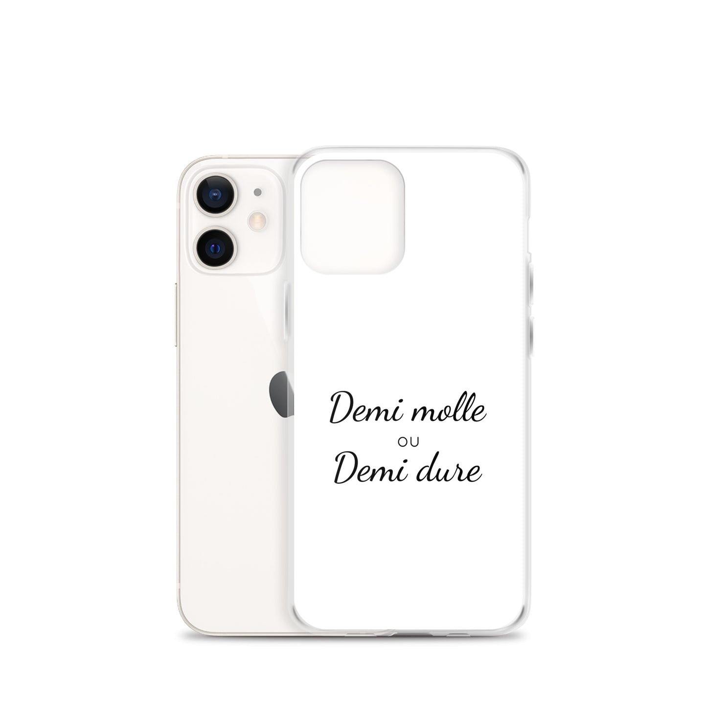 Coque iPhone Demi molle ou demi dure iPhone 12 mini - Sedurro