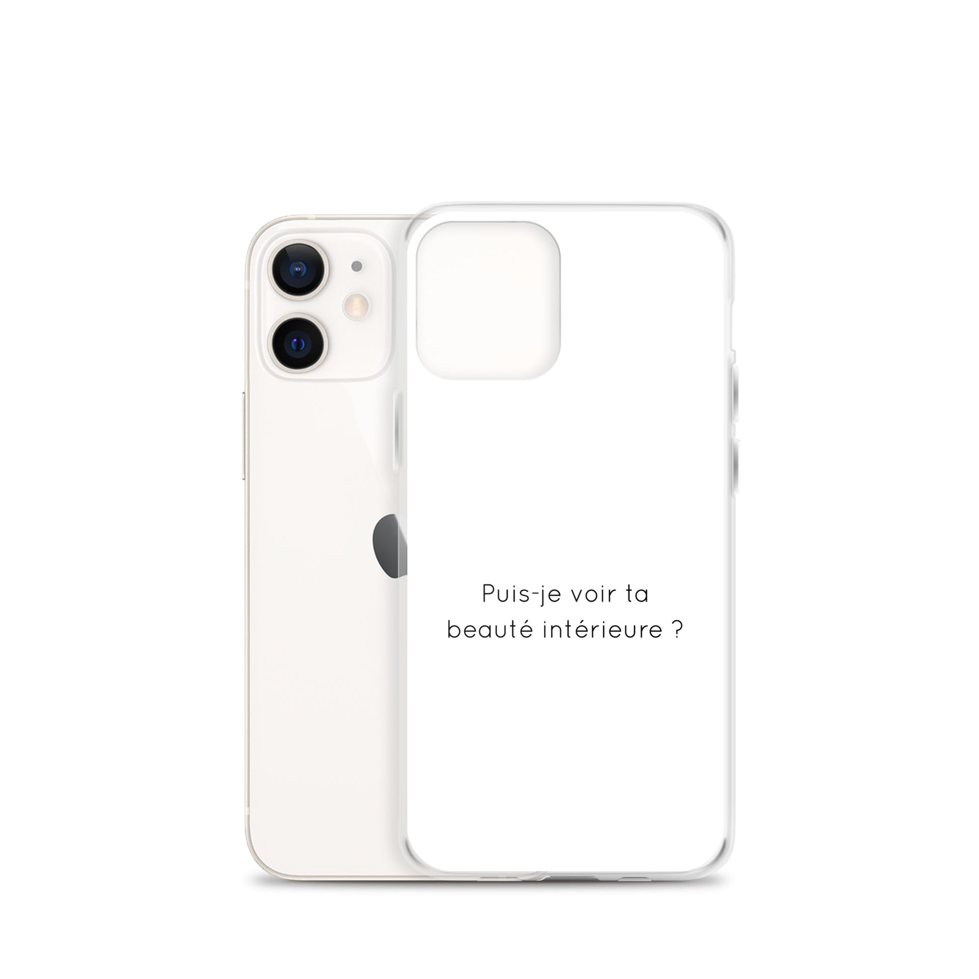 Coque iPhone Puis-je voir ta beauté intérieure - Sedurro