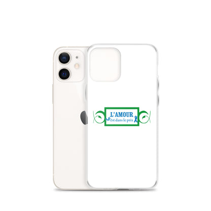 Coque iPhone L'amour est dans le prix - Sedurro