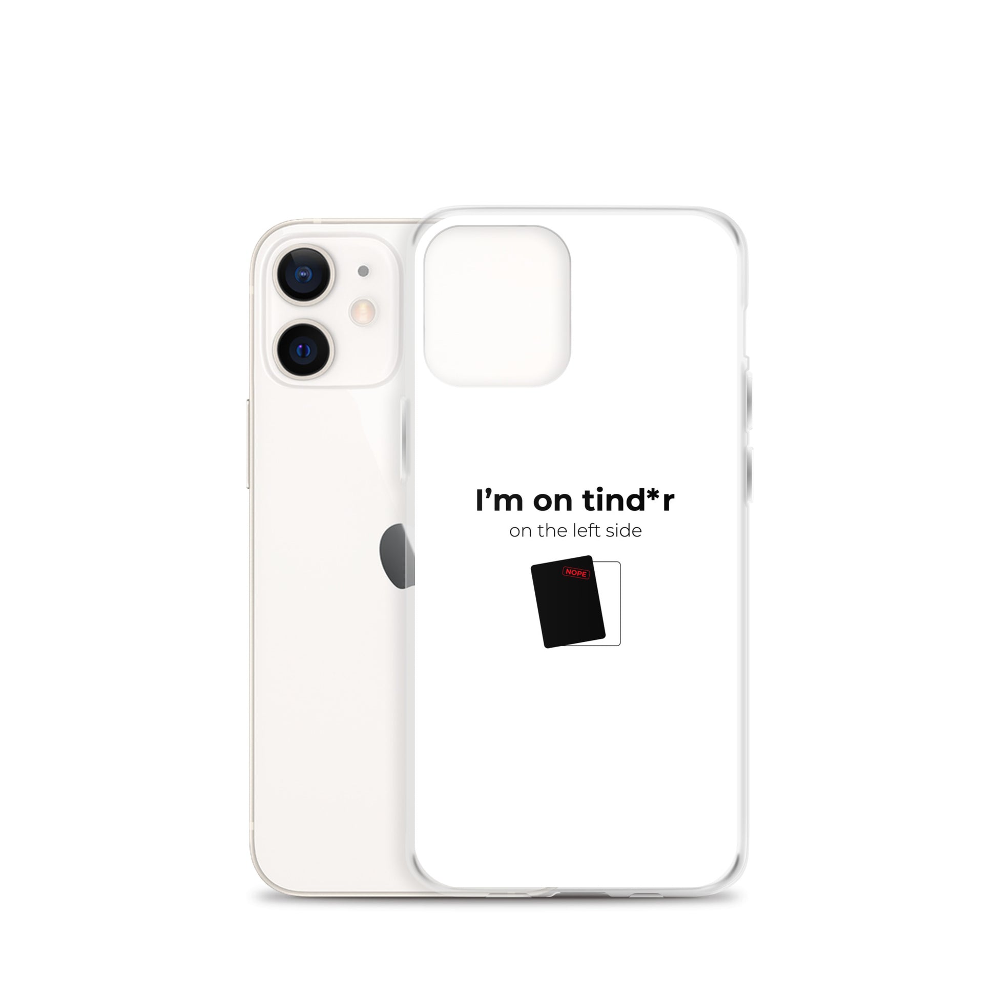 Coque iPhone I'm on tind*r on the left side - Sedurro