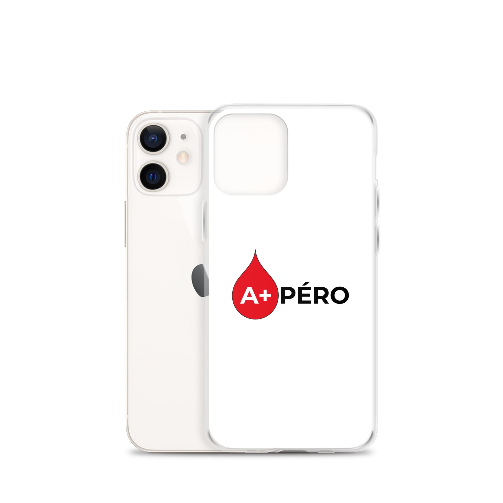 Coque iPhone Apéro groupe sanguin A+ - Sedurro