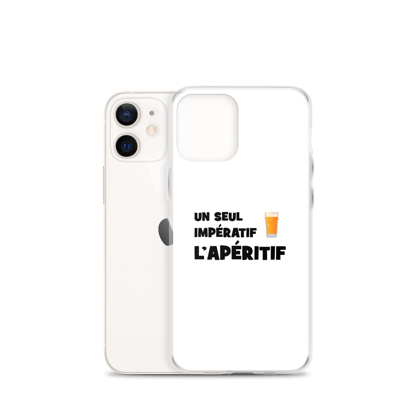 Coque iPhone Un seul impératif L'apéritif - Sedurro
