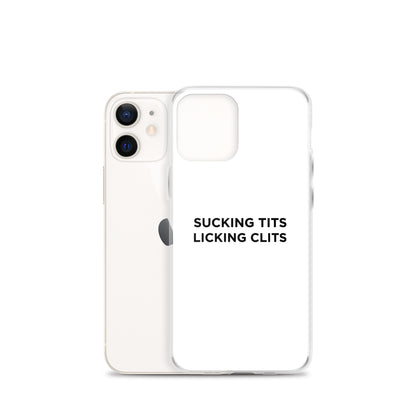 Coque iPhone Sucking tits Licking clits - Sedurro