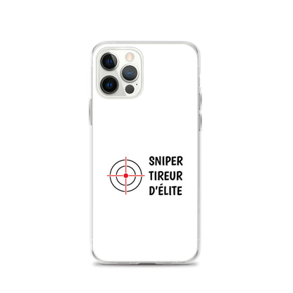 Coque iPhone Sniper tireur d'élite - Sedurro
