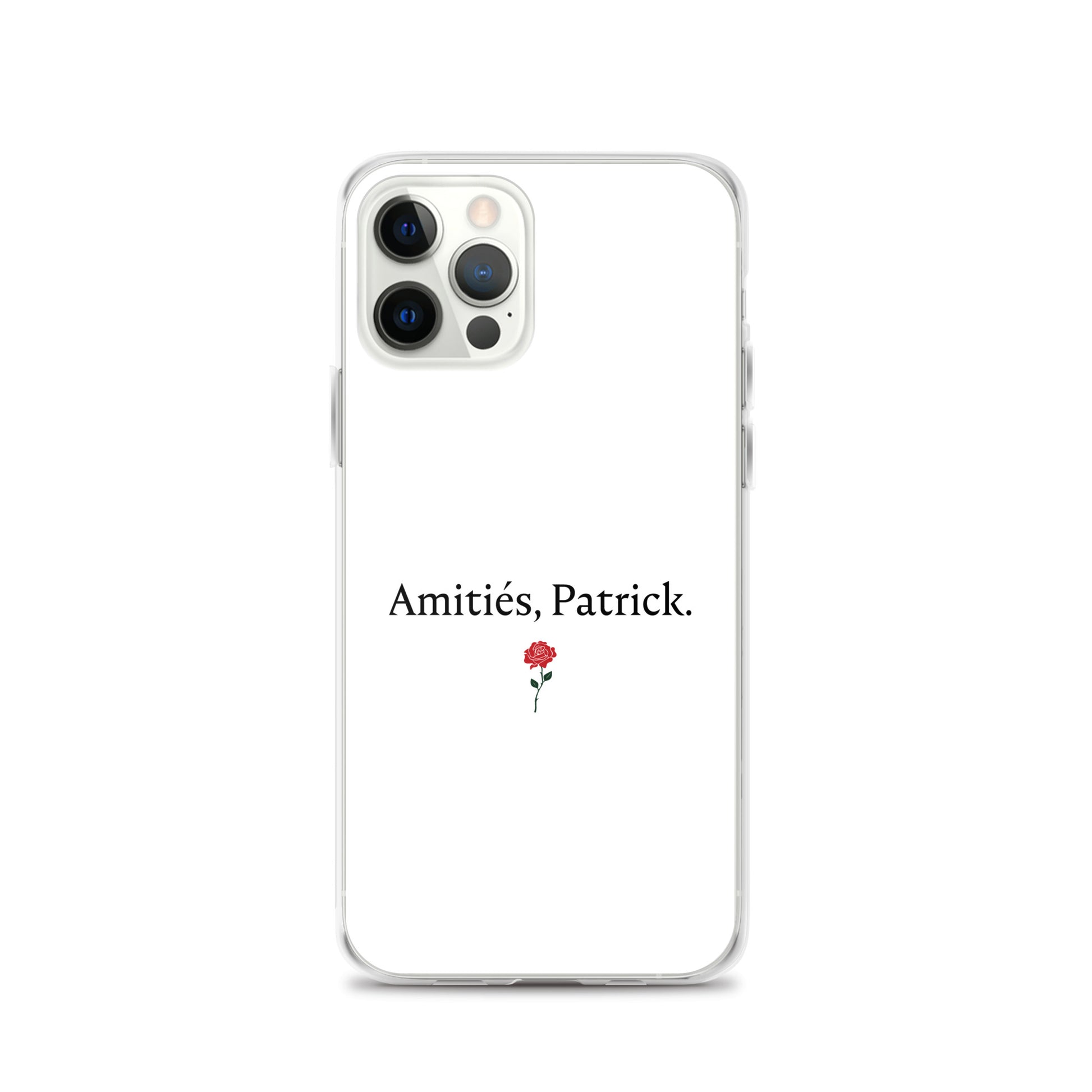 Coque iPhone Amitiés Patrick iPhone 12 Pro - Sedurro