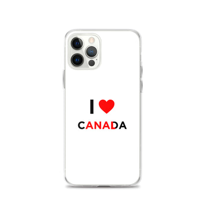 Coque iPhone I love Canada anal - Sedurro