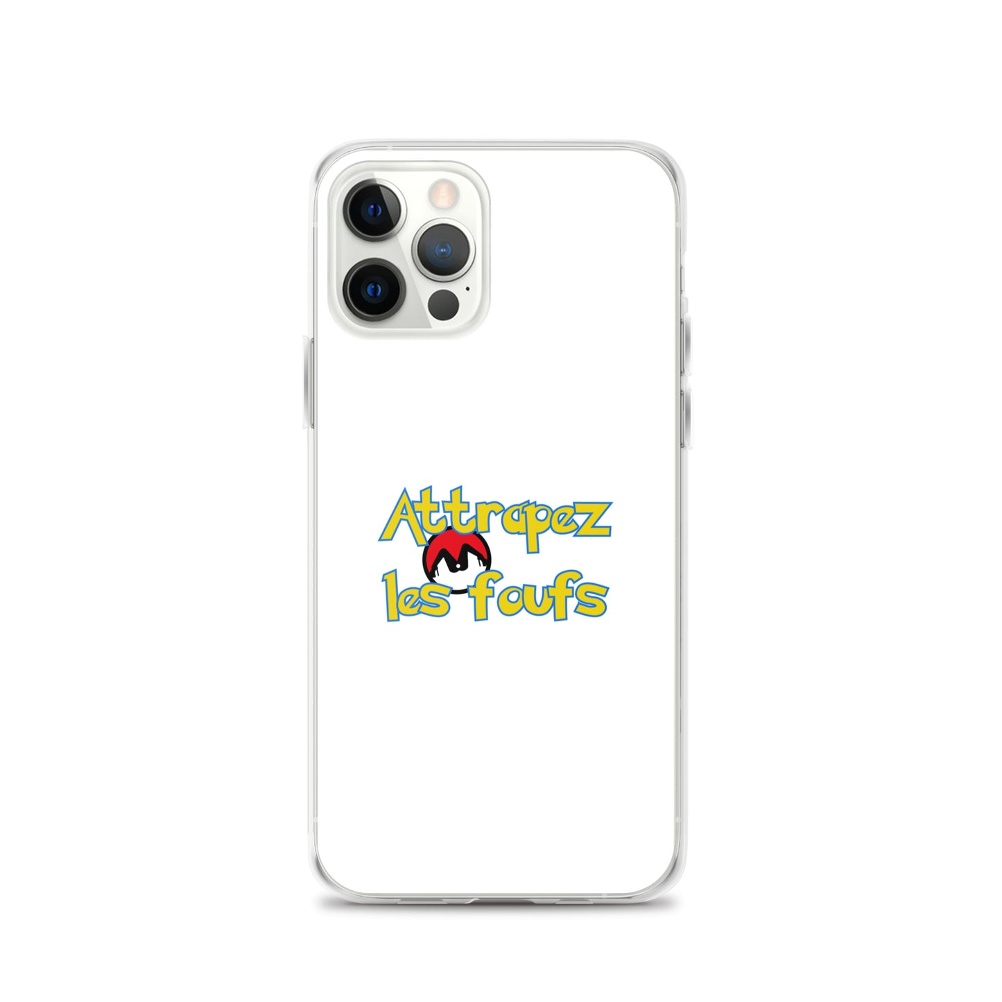 Coque iPhone Attrapez les foufs Pokeboule - Sedurro