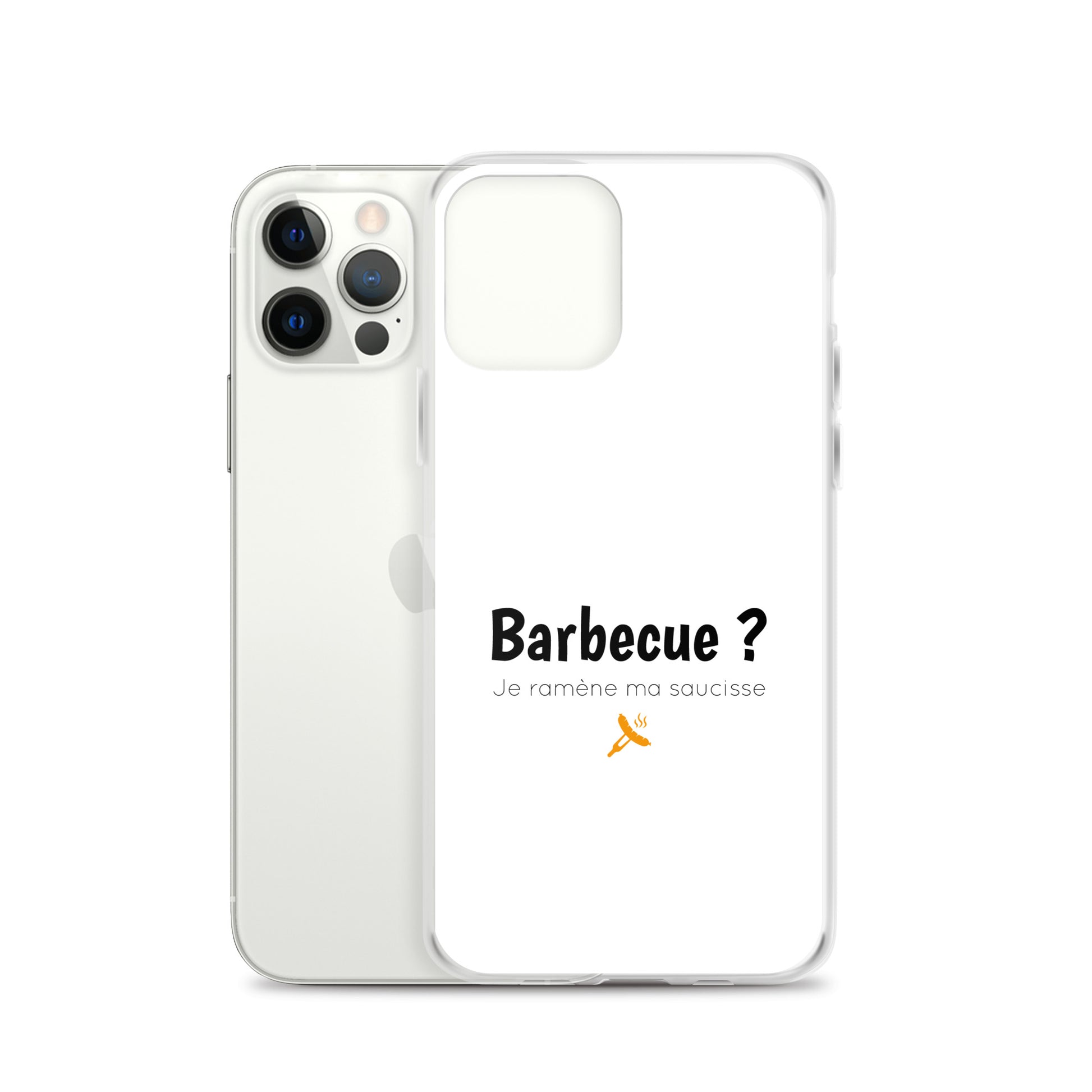 Coque iPhone Barbecue je ramène ma saucisse iPhone 12 Pro - Sedurro