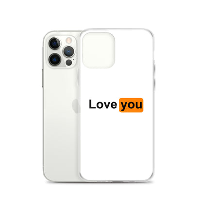 Coque iPhone Love you logo PH - Sedurro