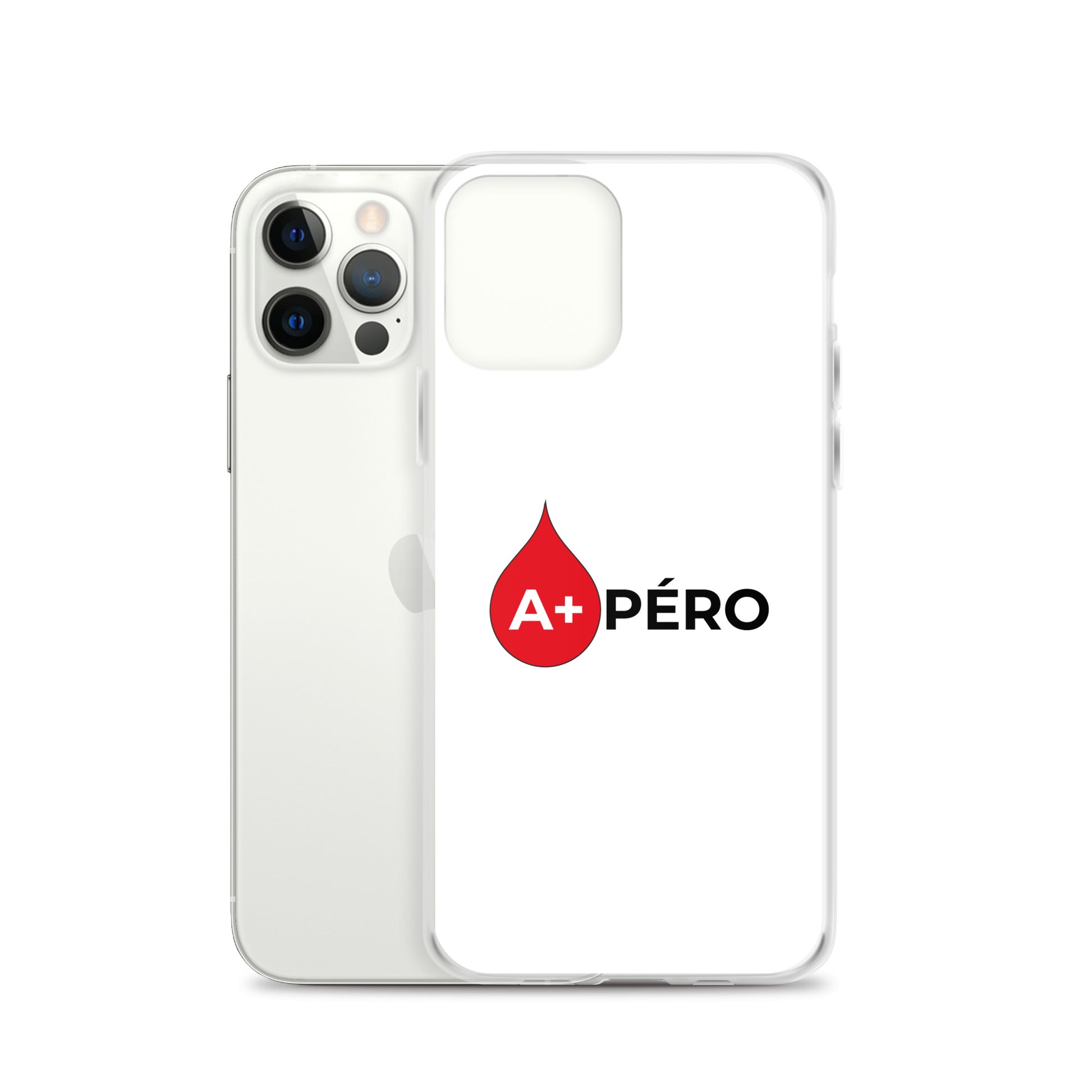 Coque iPhone Apéro groupe sanguin A+ - Sedurro
