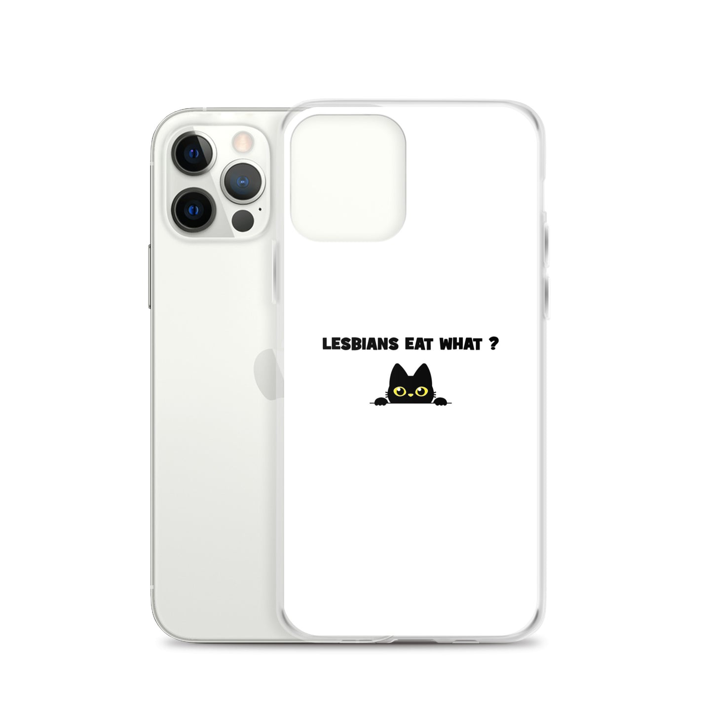 Coque iPhone Cat Lesbians eat what - Sedurro