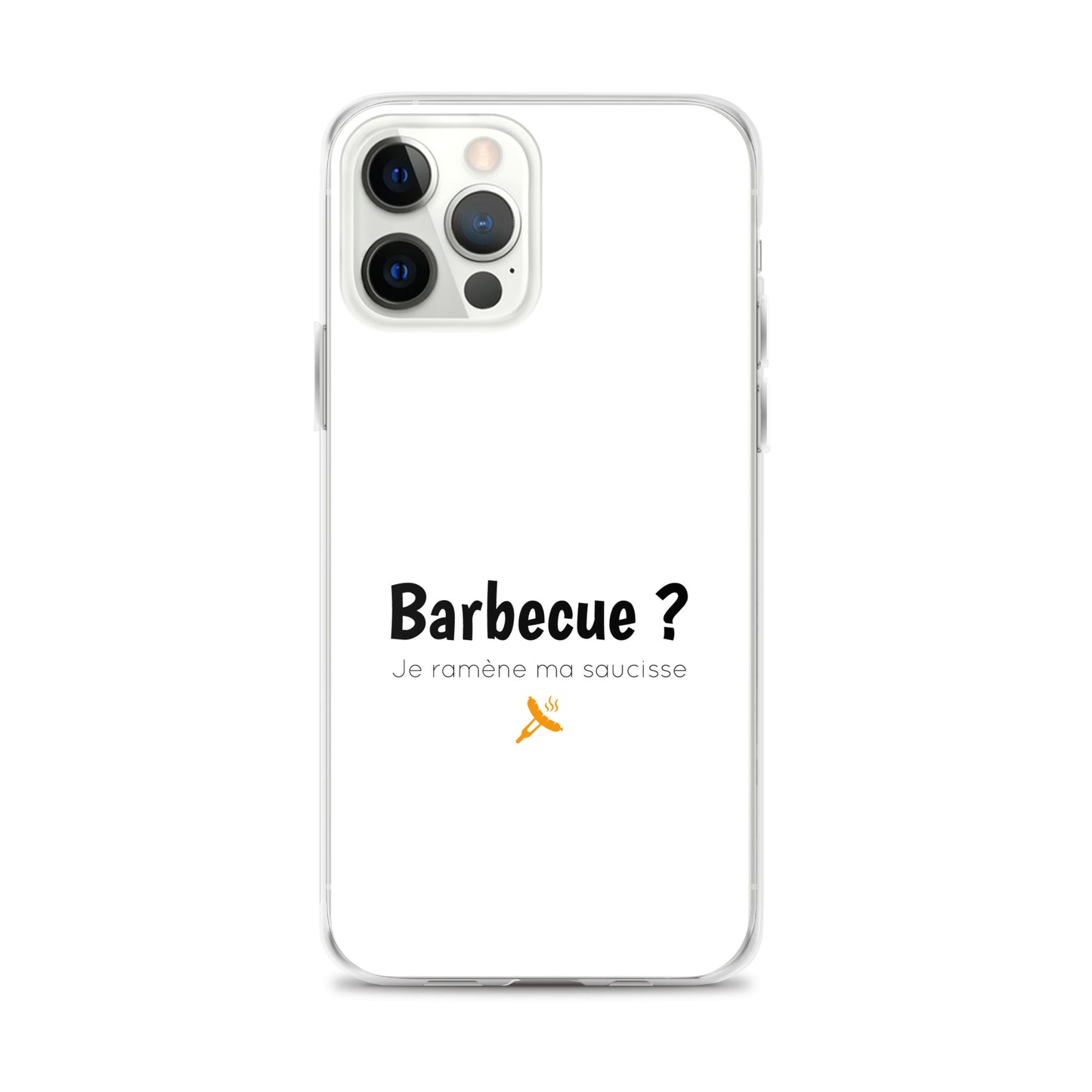 Coque iPhone Barbecue je ramène ma saucisse - Sedurro
