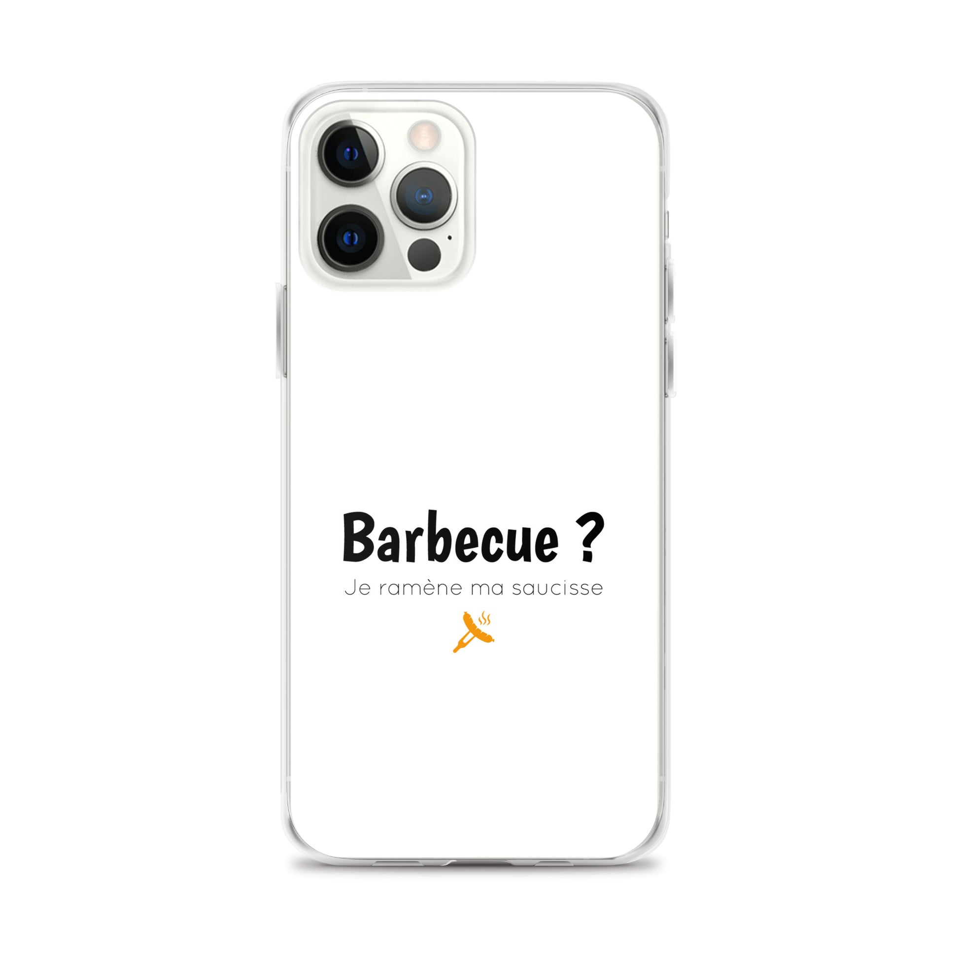 Coque iPhone Barbecue je ramène ma saucisse - Sedurro