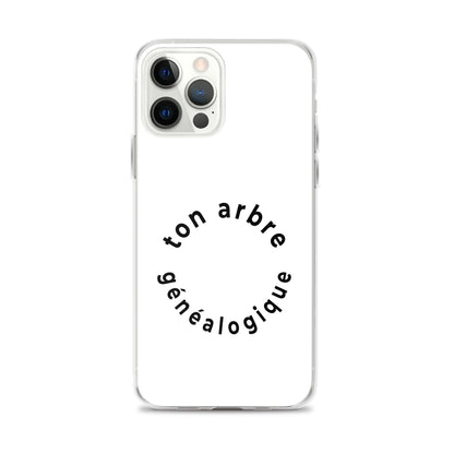 Coque iPhone Ton arbre généalogique en forme de cercle iPhone 12 Pro Max - Sedurro