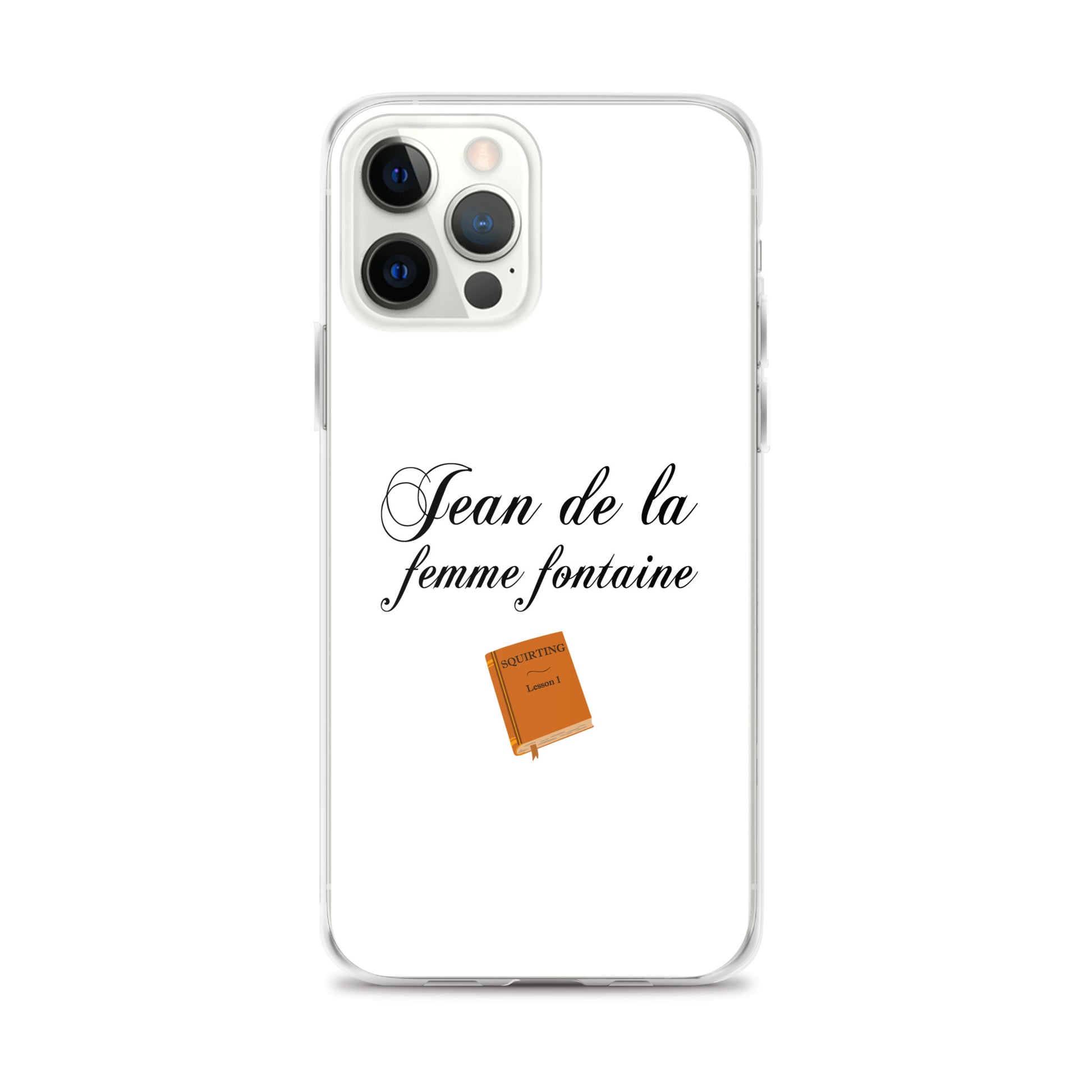 Coque iPhone Jean de la femme fontaine iPhone 12 Pro Max - Sedurro