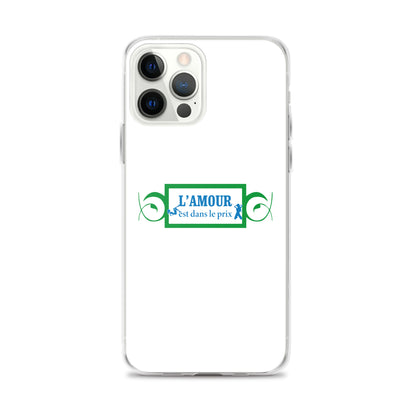 Coque iPhone L'amour est dans le prix iPhone 12 Pro Max - Sedurro