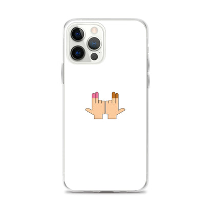 Coque iPhone DP Double péné signe du J seul iPhone 12 Pro Max - Sedurro