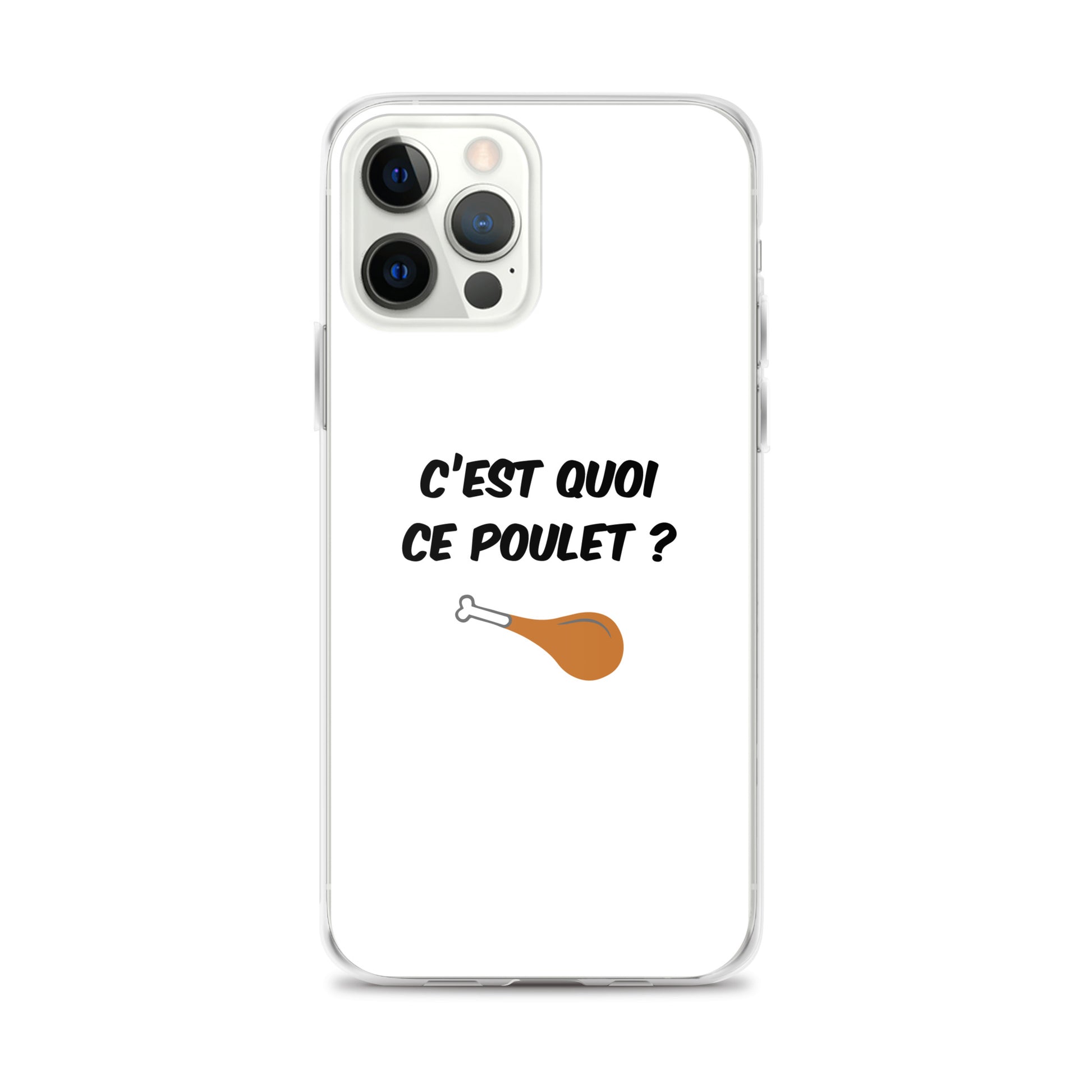 Coque iPhone C'est quoi ce poulet iPhone 12 Pro Max - Sedurro