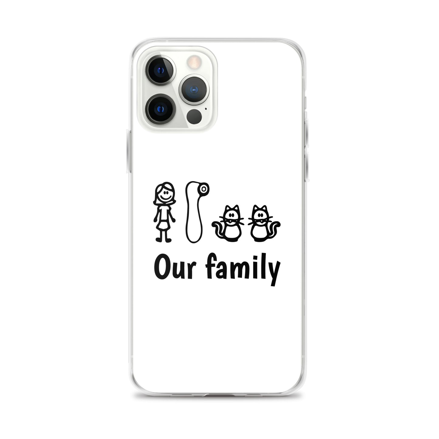 Coque iPhone Our family woman vibrator cats - Sedurro
