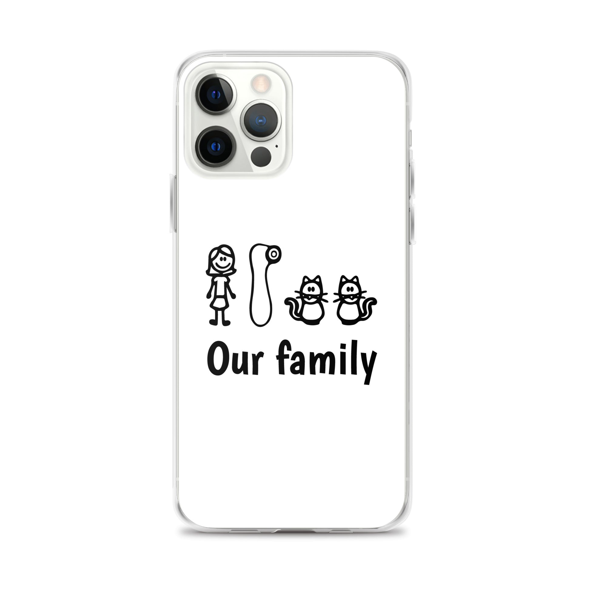 Coque iPhone Our family woman vibrator cats - Sedurro