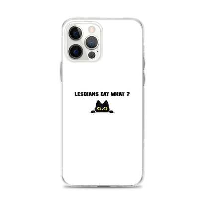 Coque iPhone Cat Lesbians eat what - Sedurro