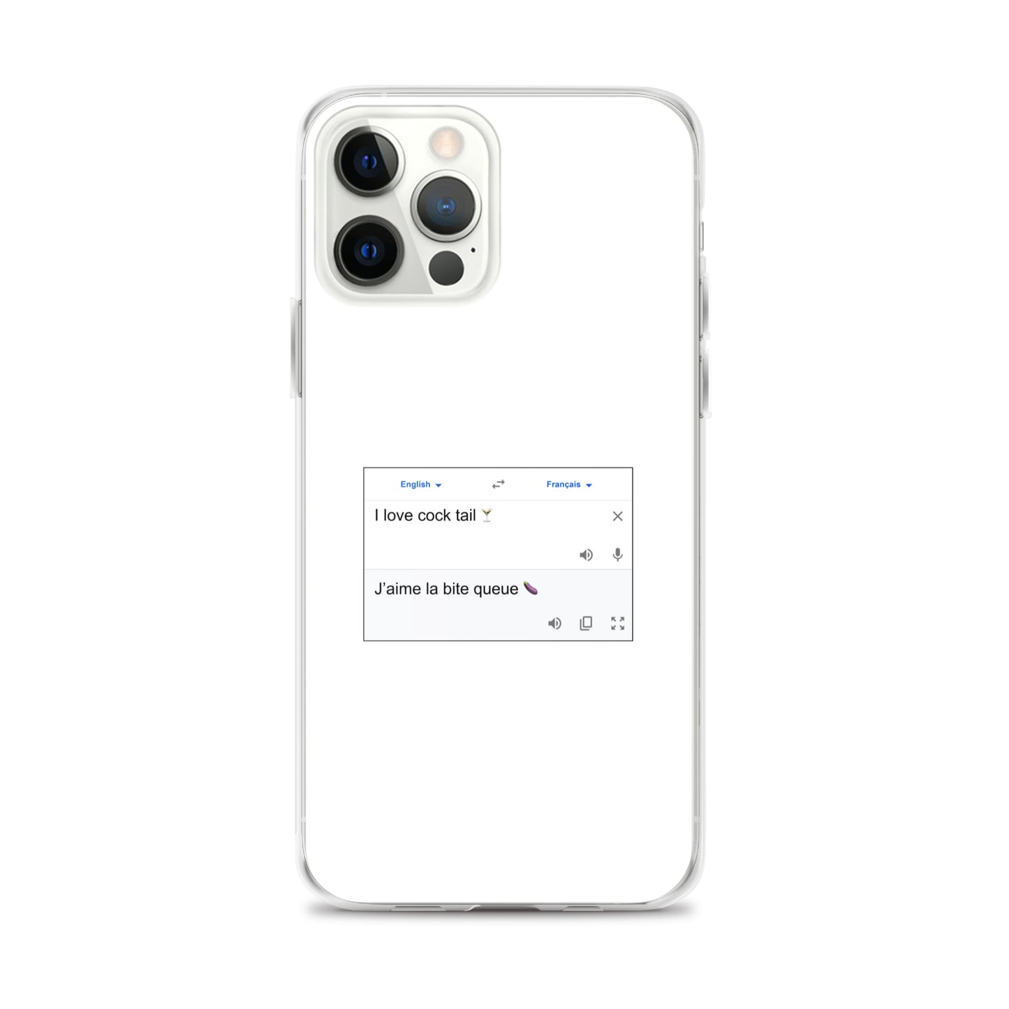 Coque iPhone Traduction cocktail - Sedurro