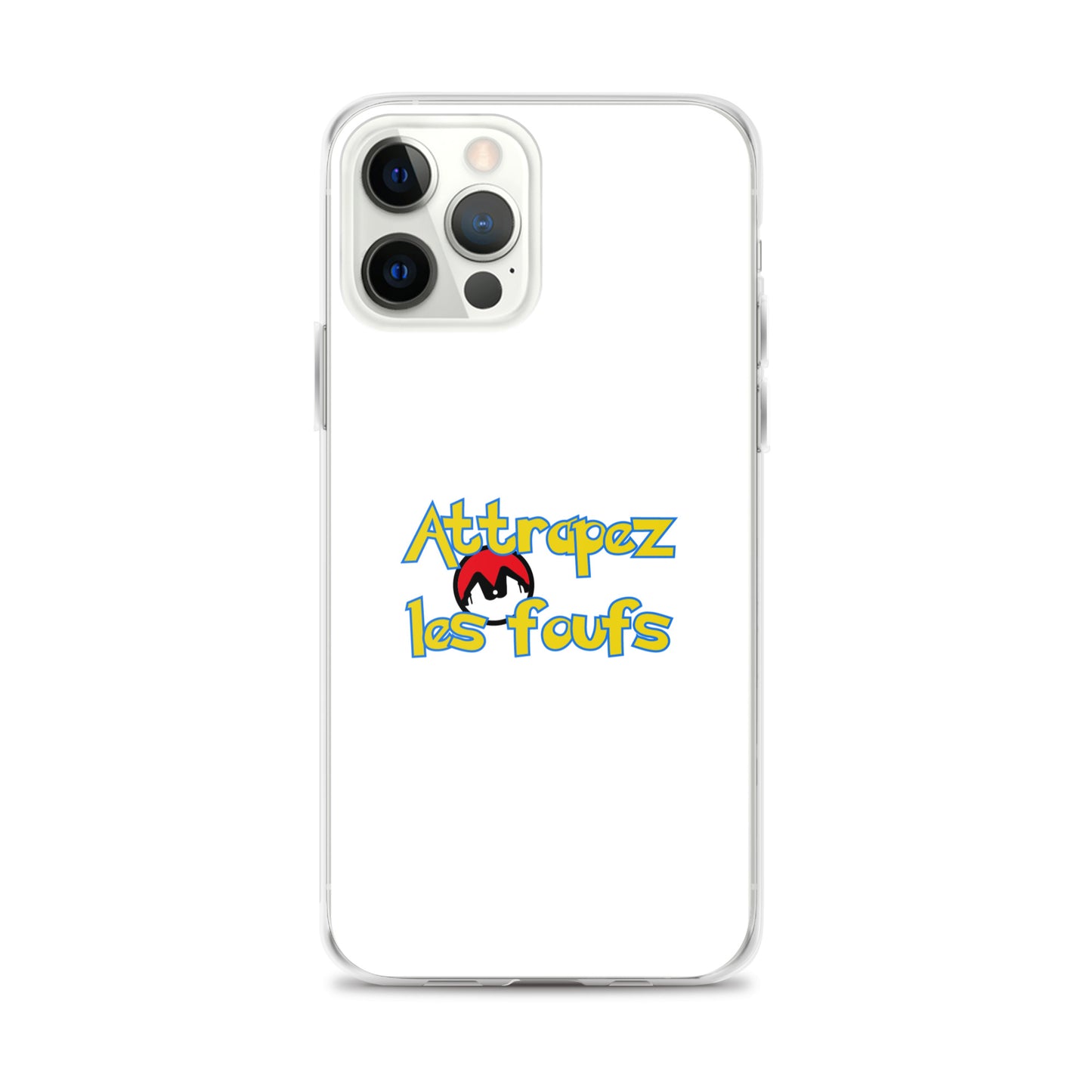 Coque iPhone Attrapez les foufs Pokeboule - Sedurro