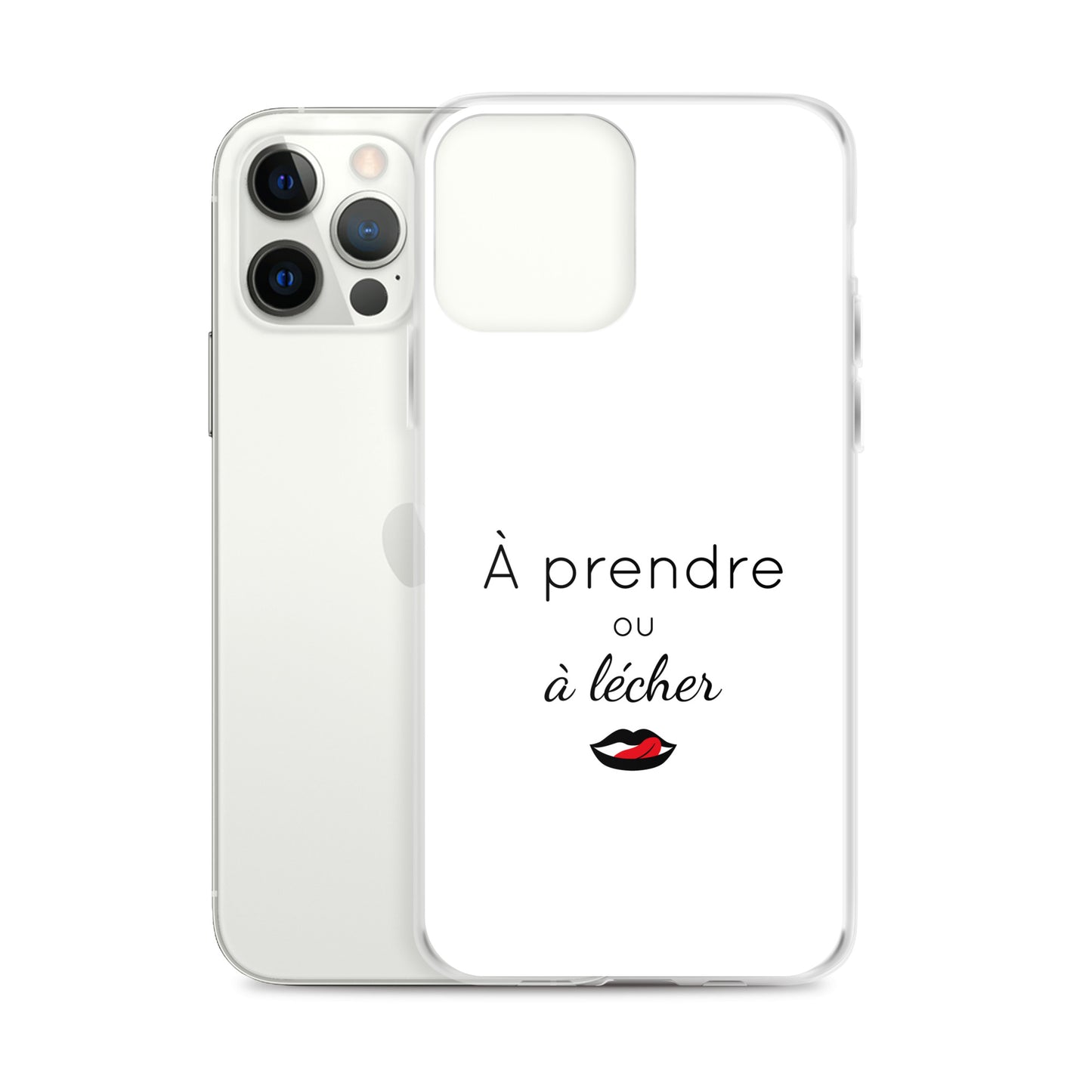 Coque iPhone À prendre ou à lécher iPhone 12 Pro Max - Sedurro