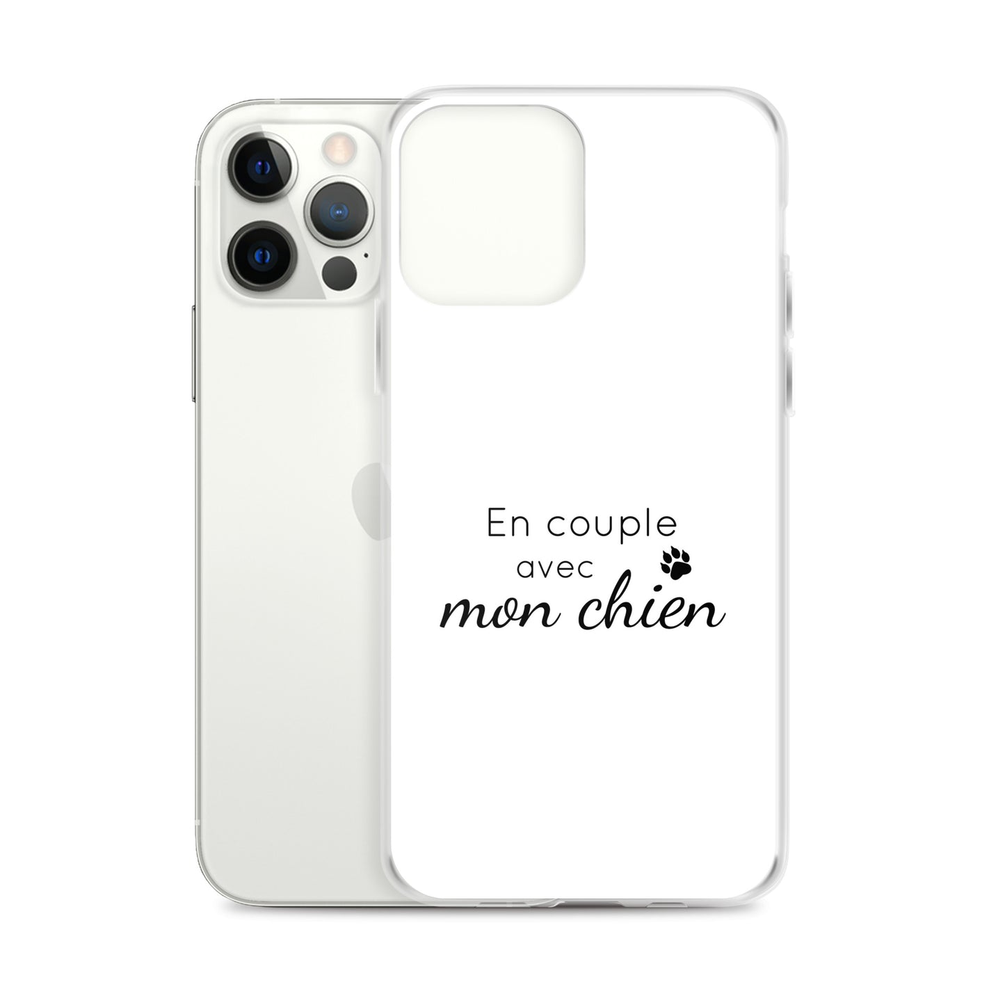 Coque iPhone En couple avec mon chien iPhone 12 Pro Max - Sedurro
