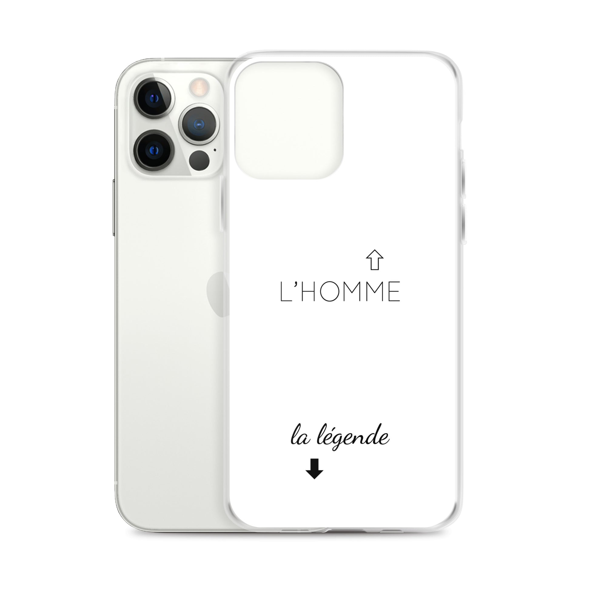 Coque iPhone L'homme et la légende iPhone 12 Pro Max - Sedurro
