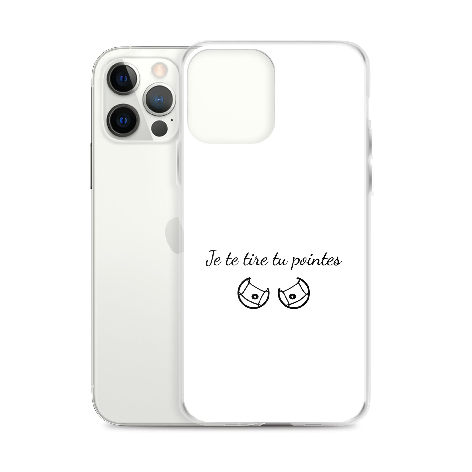 Coque iPhone Je te tire tu pointes iPhone 12 Pro Max - Sedurro