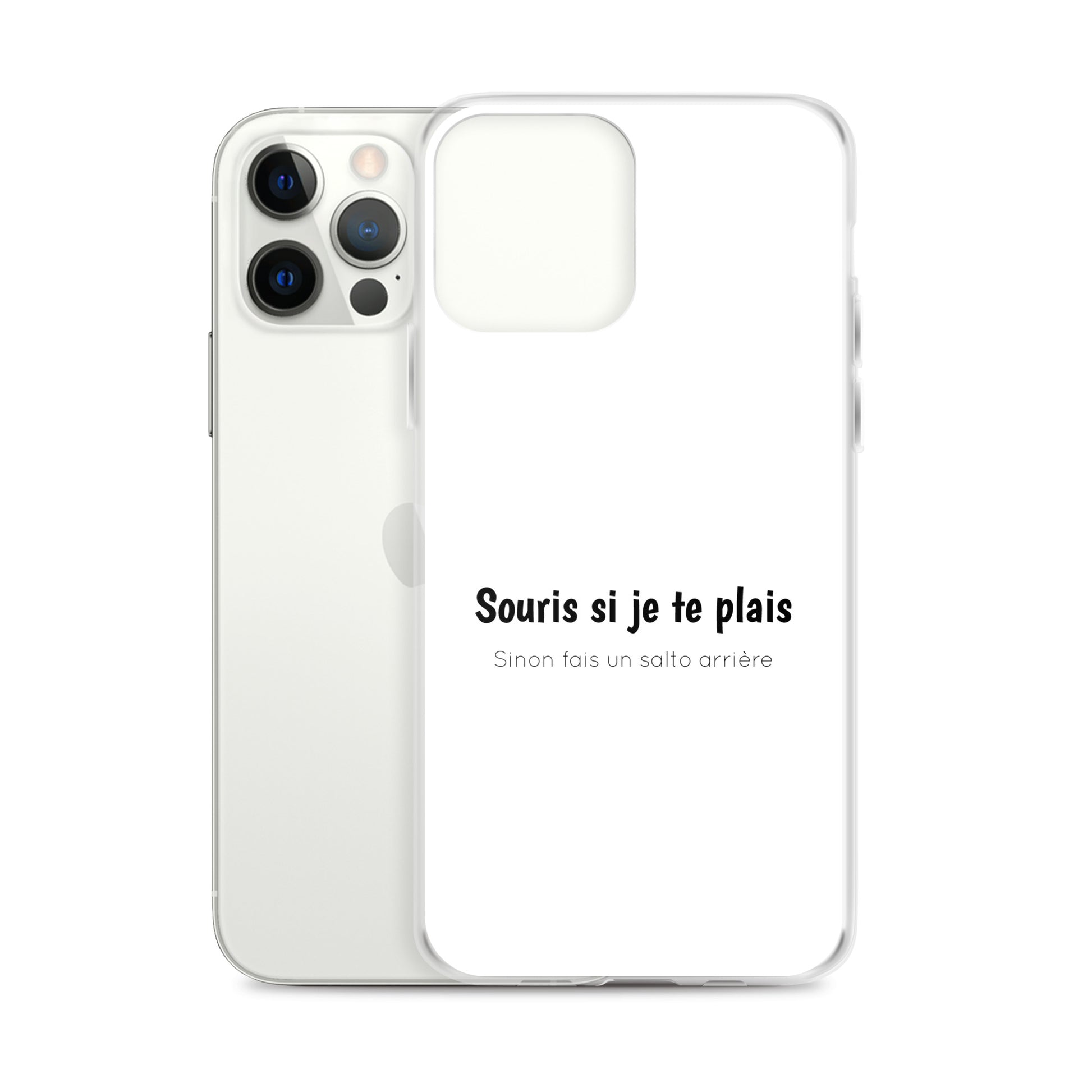 Coque iPhone Souris si je te plais sinon fais un salto arrière iPhone 12 Pro Max - Sedurro