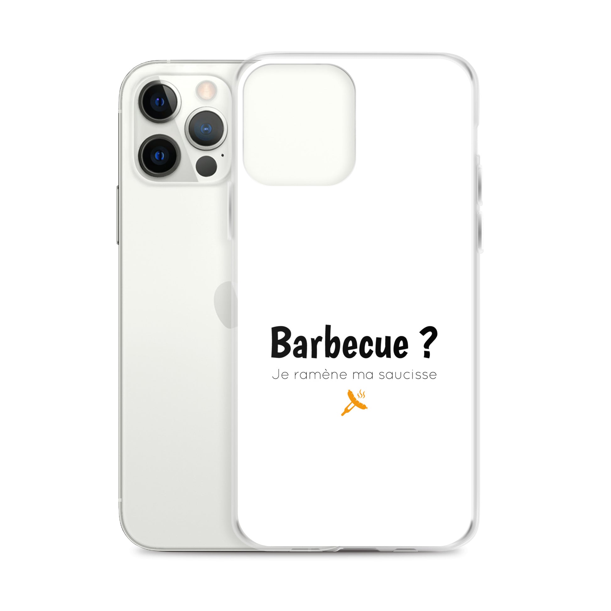 Coque iPhone Barbecue je ramène ma saucisse iPhone 12 Pro Max - Sedurro
